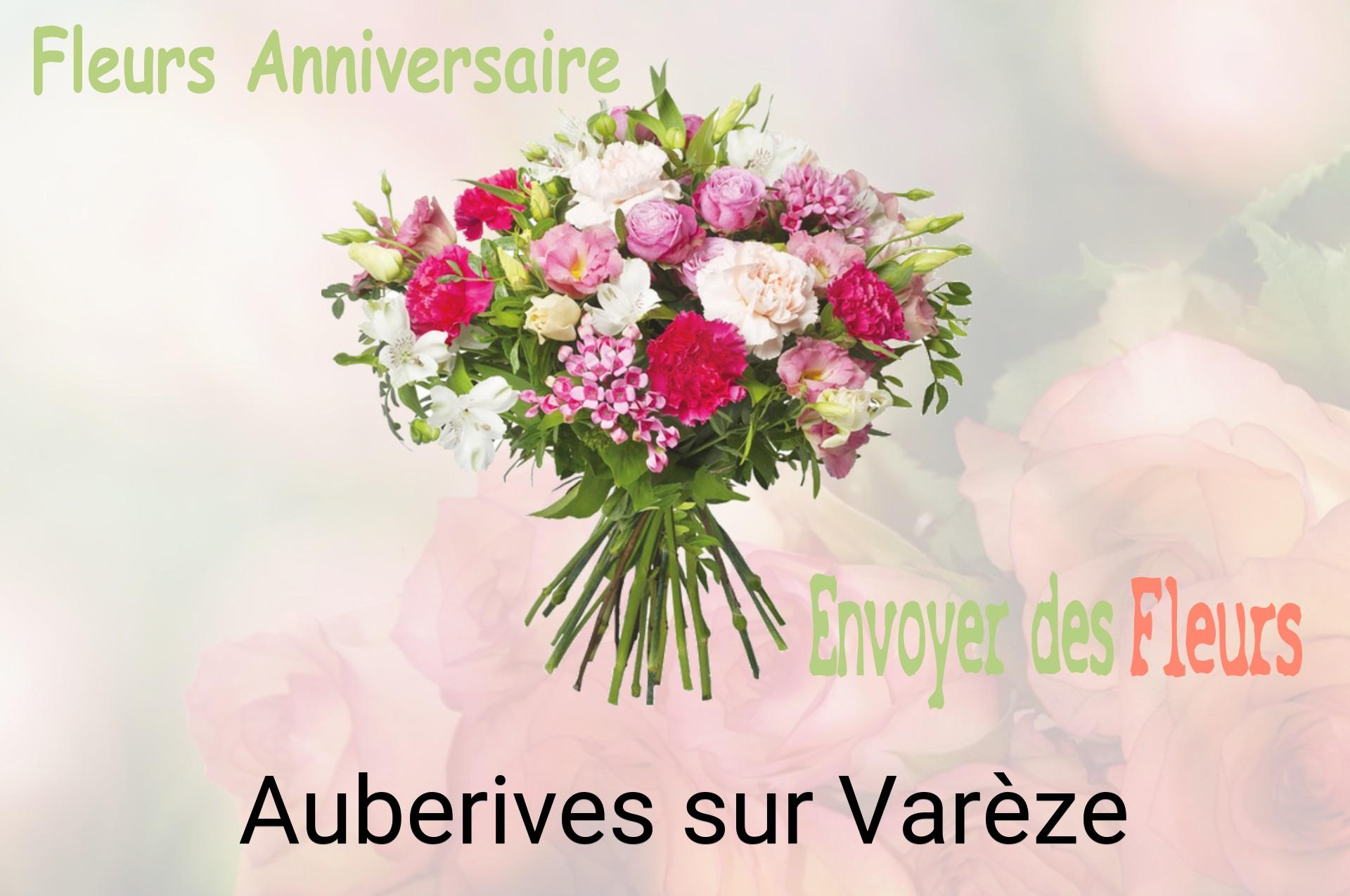 Bouquet de fleurs d’anniversaire livré à Auberives-sur-Varèze